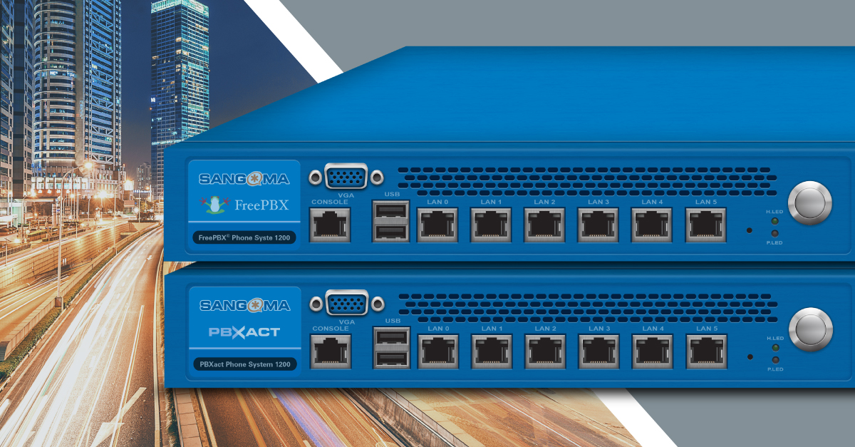 PBXact & FreePBX 1200 Appliances