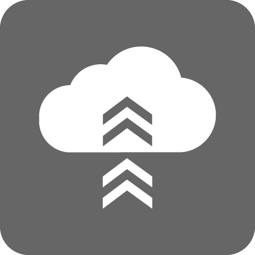 Cloud migration icon